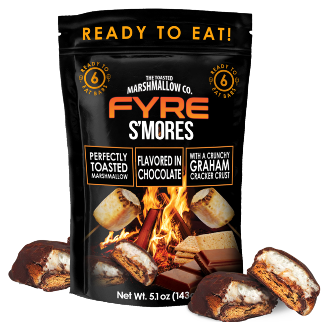 FYRE S'mores The Toasted Marshmallow Co. Ready to Eat Gourmet S'mores